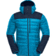 Norrona Falketind Down Hooded Jacket - Men's, Hawaiian Surf/Indigo Night, Large, 1833-20 6609 L