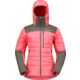 Norrona Falketind Down750 Zip Hood - Womens, Calypso Coral, Extra Small, 1870-20-1262-XS