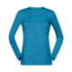 Norrona Falketind Equaliser Merino Round Neck Shirt - Womens, Hawaiian surf, Small, 1822-22-6610-S