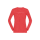 Norrona Falketind Equaliser Merino Round Neck Shirt - Womens, Paprika, Extra Large, 1822-22-1107-XL