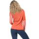 Norrona Falketind Equaliser Merino Round Neck Shirt - Womens, Peach Amber/Orange Alert, Small, 1822-22 5649 S