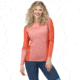 Norrona Falketind Equaliser Merino Round Neck Shirt - Womens, Peach Amber/Orange Alert, Small, 1822-22 5649 S