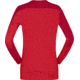 Norrona Falketind Equaliser Merino Round Neck Shirt - Womens, True Red/Jester Red, Large, 7042698472458