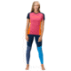 Norrona Falketind Equaliser Merino T-Shirt - Womens, Honeysuckle/Indigo Night, Extra Small, 7042698472847