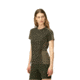 Norrona Falketind Equaliser Merino T-Shirt - Womens, Olive Night/Rosin, Large, 1823-22-3319-L