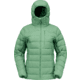 Norrona Femund Down700 Zip Hood - Womens, Dark Ivy, Large, 2651-25-3886-L