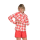 Norrona Femund Flannel Shirt - Womens, Paprika, Medium, 2654-24-1107-M