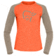 Norrona Femund Pureull Long Sleeve - Womens, Orange Alert, Extra Large, 2676-24-5620-XL