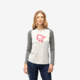 Norrona Femund Pureull Long Sleeve - Womens, Snowdrop/Light Grey, Small, 2676-24-9942-S