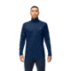 Norrona Femund Pureull Zip Neck Top - Mens, Indigo Night, Extra Large, 2674-24-2295-XL