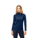 Norrona Femund PureUll Zip Neck Top - Womens, Indigo Night, Medium, 2678-24-2295-M