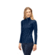 Norrona Femund PureUll Zip Neck Top - Womens, Indigo Night, Medium, 2678-24-2295-M