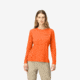 Norrona Femund Tech Long Sleeve - Womens, Orange Alert, Medium, 2630-24-5620-M
