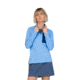 Norrona Femund Warm1 Half-Zip Top - Womens, Frozen Fjord, Medium, 2659-25-2383-M