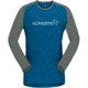 Norrona Fjora Equaliser Lightweight Long Sleeve - Mens, Mykonos Blue/Castor Grey, Extra Large, 2222-18 6010 XL