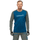 Norrona Fjora Equaliser Lightweight Long Sleeve - Mens, Mykonos Blue/Castor Grey, Extra Large, 2222-18 6010 XL