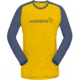 Norrona Fjora Equaliser Lightweight Long Sleeve - Mens, Sulphur/Vintage Indigo, Large, 2222-18 5012 L