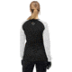 Norrona Fjora Equaliser Lightweight Long Sleeve - Womens, Caviar Black/Light Grey, Small, 2228-18 7782 S