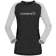 Norrona Fjora Equaliser Lightweight Long Sleeve - Womens, Caviar Black/Light Grey, Small, 2228-18 7782 S
