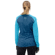 Norrona Fjora Equaliser Lightweight Long Sleeve - Womens, Mykonos Blue/Aquarius, Large, 2228-18 6011 L