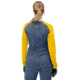 Norrona Fjora Equaliser Lightweight Long Sleeve - Womens, Sulphur/Vintage Indigo, Large, 2228-18 5012 L