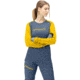 Norrona Fjora Equaliser Lightweight Long Sleeve - Womens, Sulphur/Vintage Indigo, Large, 2228-18 5012 L