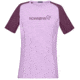 Norrona Fjora Equaliser Lightweight T-Shirt - Womens, Dark Purple/Violet Tulle, Extra Small, 7042698465054