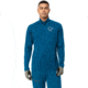 Norrona Fjora Equaliser Zip Top Long Sleeve - Mens, Mykonos Blue/Castor Grey, Large, 2214-21 6010 L