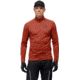 Norrona Fjora Equaliser Zip Top Long Sleeve - Mens, Rooibos Tea/Indigo Night, Extra Large, 2214-21 5511 XL