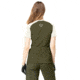 Norrona Fjora Wool T-Shirt - Womens, Olive Night/Snowdrop, Small, 7042698461568