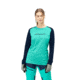 Norrona Fjr Equaliser Lightweight Long Sleeve Shirt - Womens, Arcadia/Indigo Night, Extra Small, 7042698437747