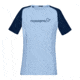 Norrona Fjr Equaliser Lightweight T-Shirt - Womens, Serenity/Indigo Night, Extra Small, 7042698398185