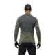 Norrona Fjr Equaliser Long Sleeve Zip Top - Mens, Olive Night/Caviar, Medium, 7042698425478