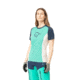 Norrona Fjr Wool T-Shirt - Womens, Arcadia/Snowdrop, Extra Small, 7042698425690