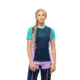 Norrona Fjr Wool T-Shirt - Womens, Indigo Night/Violet Tulle, Large, 7042698425744