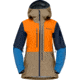 Norrona Lofoten Gore-Tex Pro Jacket - Womens, Elmwood/Orange Popsicle, Extra Large, 1031-20-4404-XL