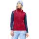 Norrona Lyngen Alpha90 Vest - Womens, Rhubarb, Large, 2041-18-5700-L