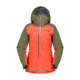 Norrona Lyngen Gore-Tex Jacket - Womens, Olive Night/Orange Alert, Extra Small, 2014-21 3313 XS