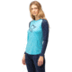 Norrona PureUll Norrona Long Sleeve - Womens, Aquarius/Indigo Night, Extra Small, 5266-21 2374 XS