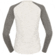 Norrona PureUll Norrona Long Sleeve - Womens, Snowdrop/Castor Grey, Medium, 5266-21 9942 M