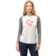 Norrona PureUll Norrona Long Sleeve - Womens, Snowdrop/Castor Grey, Medium, 5266-21 9942 M