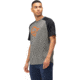 Norrona PureUll Norrona T-Shirt - Mens, Castor Grey/Caviar Black Melange, Small, 5261-21 8704 S