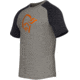 Norrona PureUll Norrona T-Shirt - Mens, Castor Grey/Caviar Black Melange, Small, 5261-21 8704 S