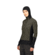 Norrona Senja Alpha90 Zip Hoodie - Womens, Olive Night, Small, 5828-23-3301-S