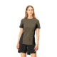 Norrona Senja Equaliser Lightweight T-Shirt - Womens, Olive Night, Large, 5807-23-3301-L