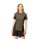 Norrona Senja Equaliser Lightweight T-Shirt - Womens, Olive Night, Medium, 5807-23-3301-M