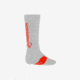 Norrona Senja Merino Lightweight Socks Long, Light Grey/Arednaline, 40-42, 5802-23-8015-40-42