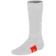 Norrona Senja Merino Lightweight Socks Long, Light Grey/Arednaline, 40-42, 5802-23-8015-40-42