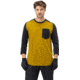Norrona Skibotn Wool 3/4 T-Shirt - Mens, Golden Palm, Large, 7042698463500