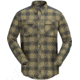 Norrona Svalbard Flannel Shirt - Men's, Olive Drab/Slate Grey, Extra Large, 2404-19 3901 XL
